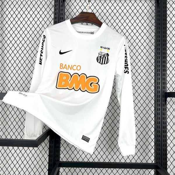 Santos maillot foot Retro 2011 2012 Manches Longues