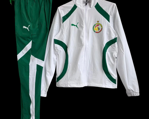 Sénégal Survêtement Training Blanc