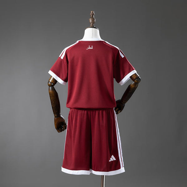 Kit Enfant Qatar Domicile Coupe du Monde 2026