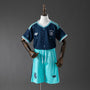 Kit Enfant Allemagne Extérieur Bleu 26/27 Coupe Du Monde