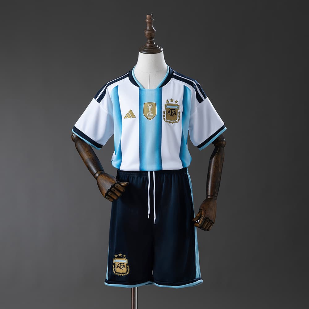 Kit Enfant Argentine Domicile Coupe du Monde 2026
