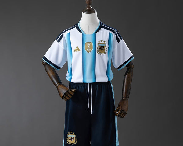 Kit Enfant Argentine Domicile Coupe du Monde 2026